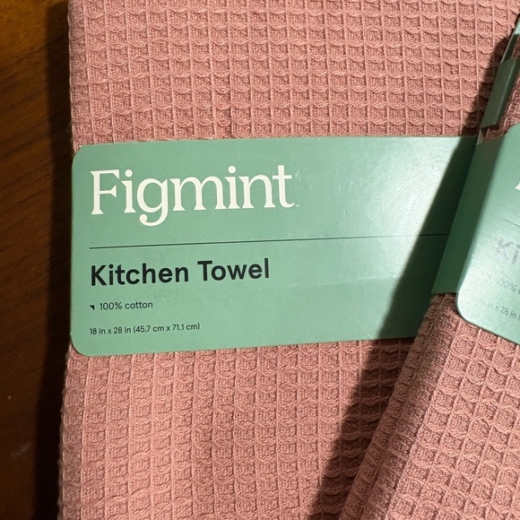Figmint Terracotta Kitchen Towels - Picture 2 of 2